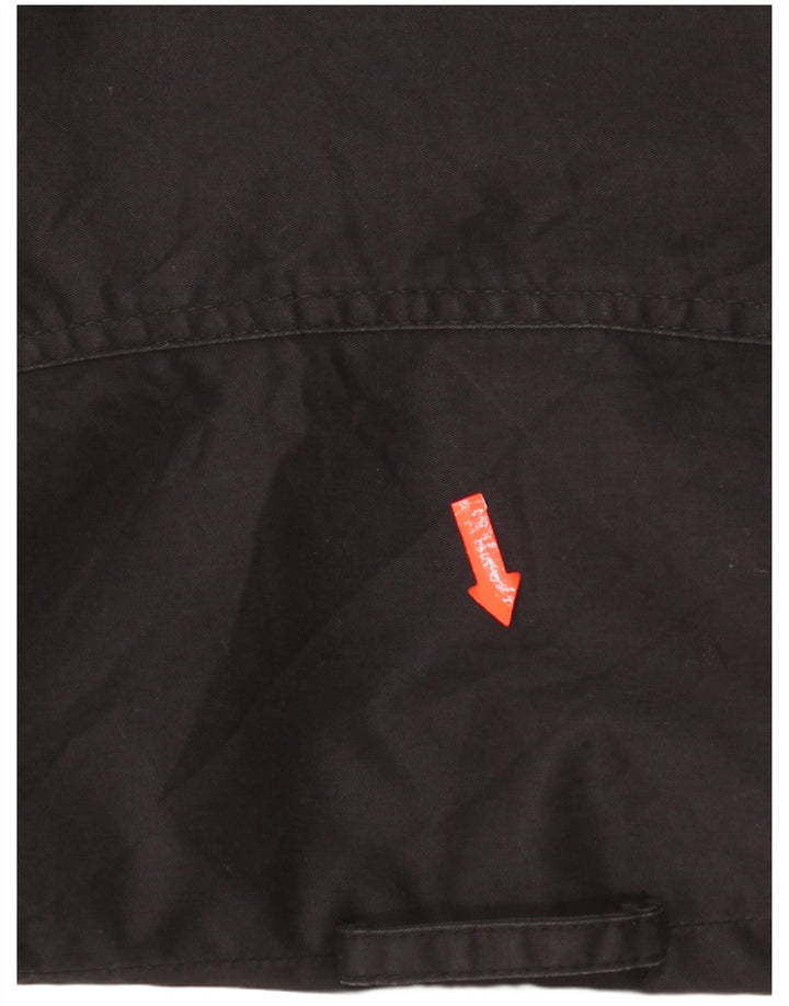 Zara Womens Trench Coat UK 18 XL Black