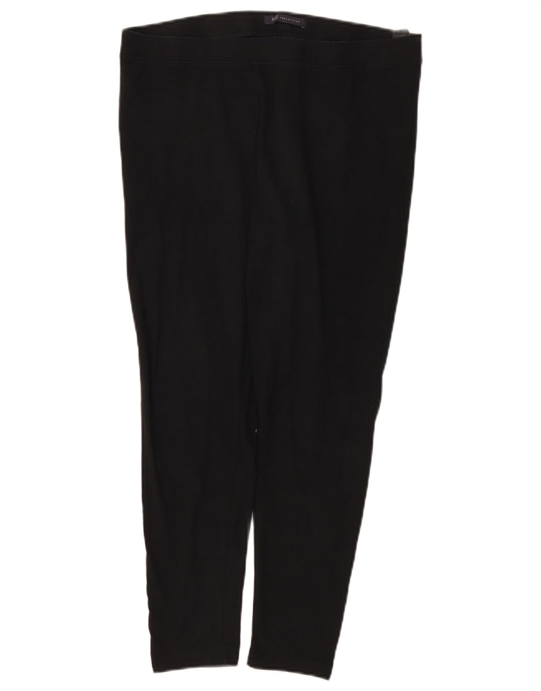 Marks & Spencer Womens Crop Leggings UK 16 Large Black Cotton