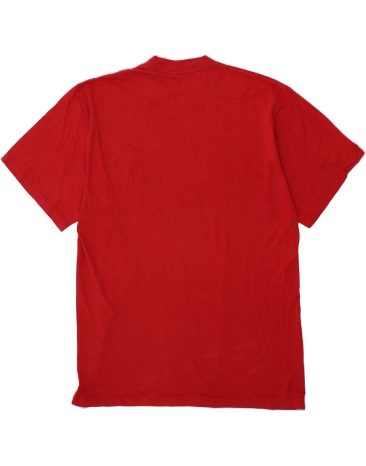 FILA Mens Graphic T-Shirt Top XL Red Cotton Vintage Fila and Second-Hand Fila from Messina Hembry 