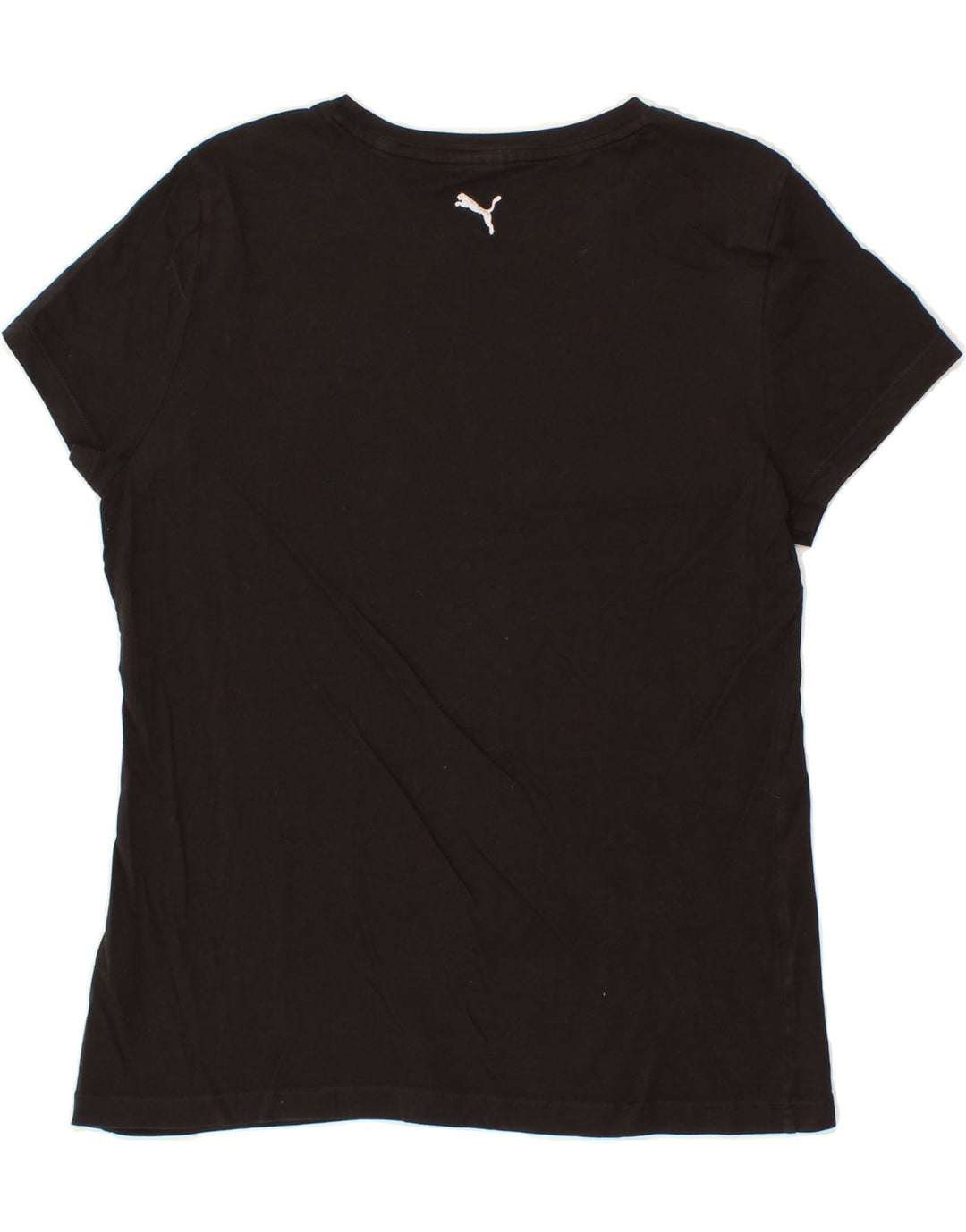 PUMA Womens Graphic T-Shirt Top UK 16 Large Black Vintage Puma and Second-Hand Puma from Messina Hembry 