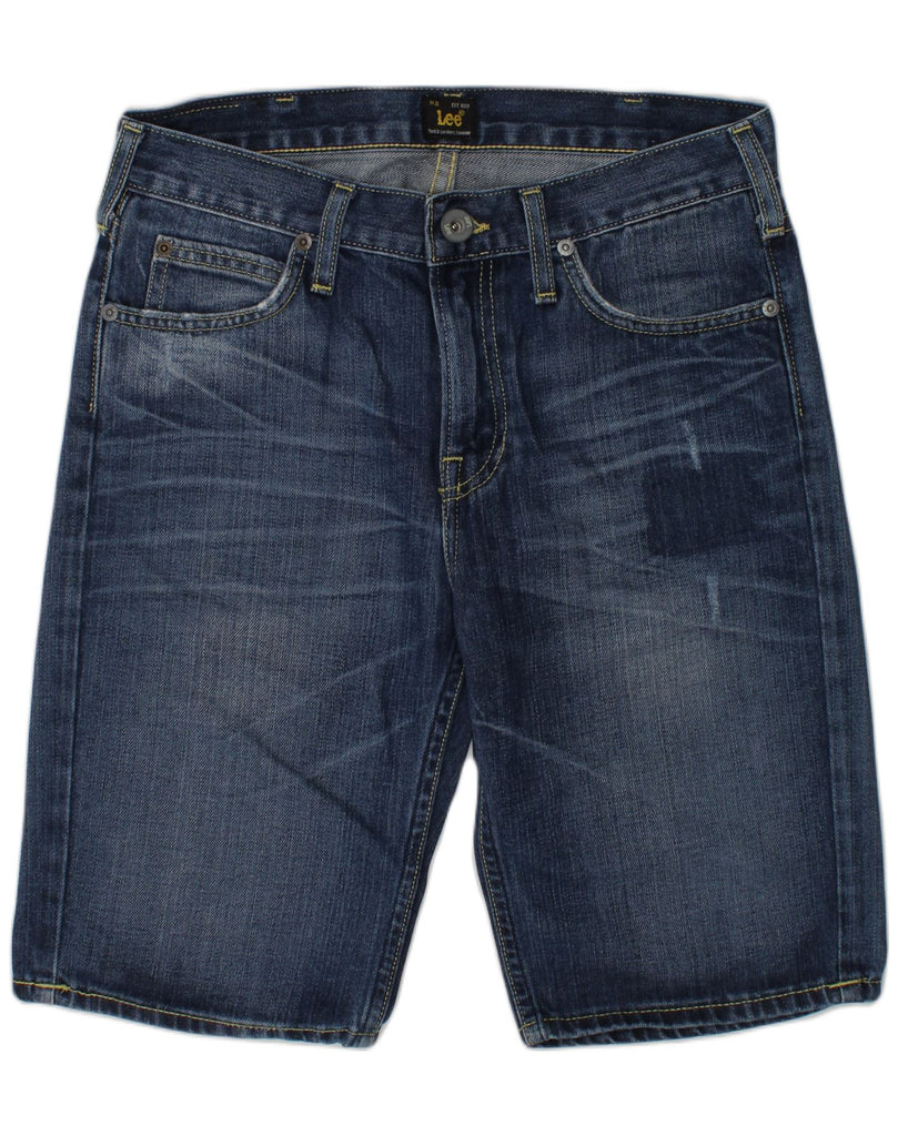 LEE Boys Rider Denim Shorts 12-13 Years W28  Blue Cotton | Vintage Lee | Thrift | Second-Hand Lee | Used Clothing | Messina Hembry 