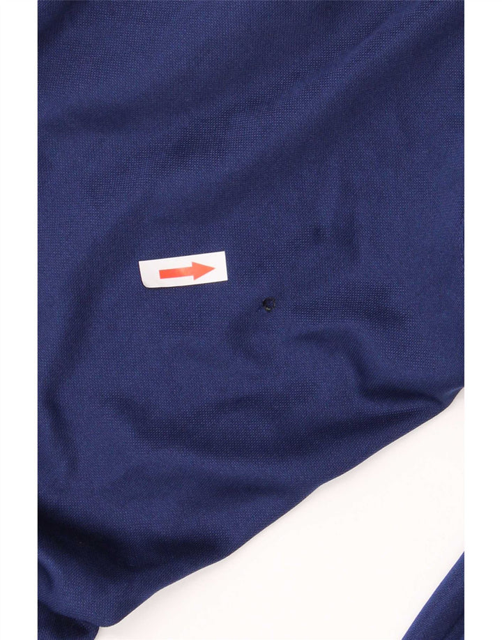 Adidas Mens Climalite Tracksuit Trousers Large Navy Blue Polyester