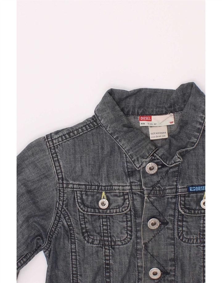 Diesel Boys Denim Jacket 2-3 Years Blue Cotton