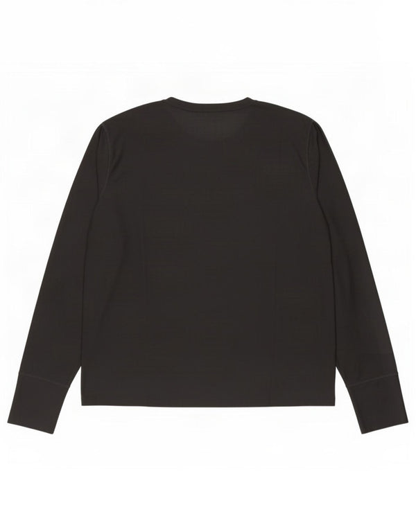 Adidas Womens Aeroready Top Long Sleeve UK 20/22 XL Black Polyester