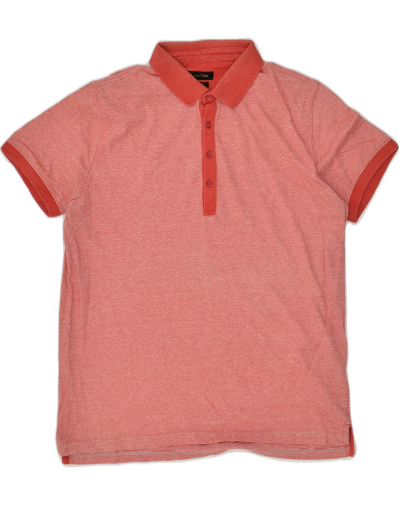 MASSIMO DUTTI Mens Regular Fit Polo Shirt Large Red Cotton | Vintage Massimo Dutti | Thrift | Second-Hand Massimo Dutti | Used Clothing | Messina Hembry 