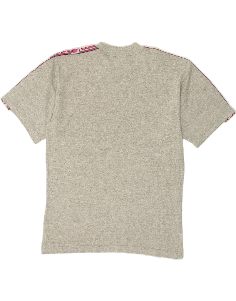 ASICS Mens Graphic T-Shirt Top Small Grey Cotton Vintage Asics and Second-Hand Asics from Messina Hembry 