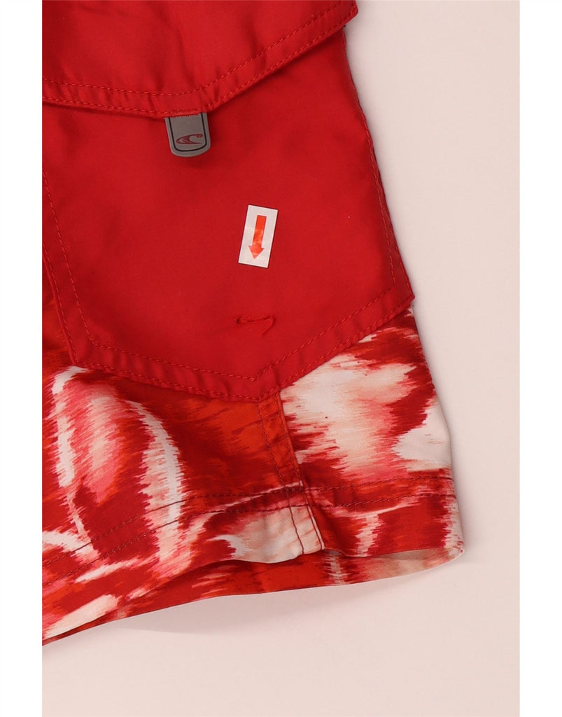 O'NEILL Mens Swimming Shorts Medium  Red Floral Polyester Vintage O'Neill and Second-Hand O'Neill from Messina Hembry 