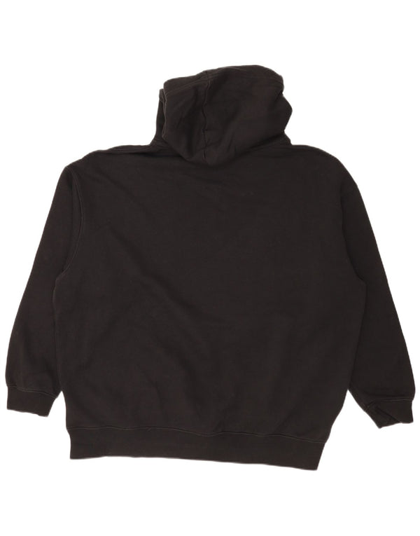 Nike Mens Loose Fit Hoodie Jumper Large Black Cotton