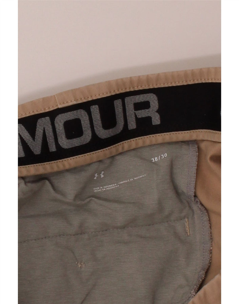 UNDER ARMOUR Mens Slim Chino Trousers W38 L30 Beige Vintage Under Armour and Second-Hand Under Armour from Messina Hembry 
