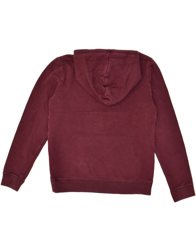 UNDER ARMOUR Boys Hoodie Jumper 15-16 Years XL  Burgundy Cotton | Vintage Under Armour | Thrift | Second-Hand Under Armour | Used Clothing | Messina Hembry 