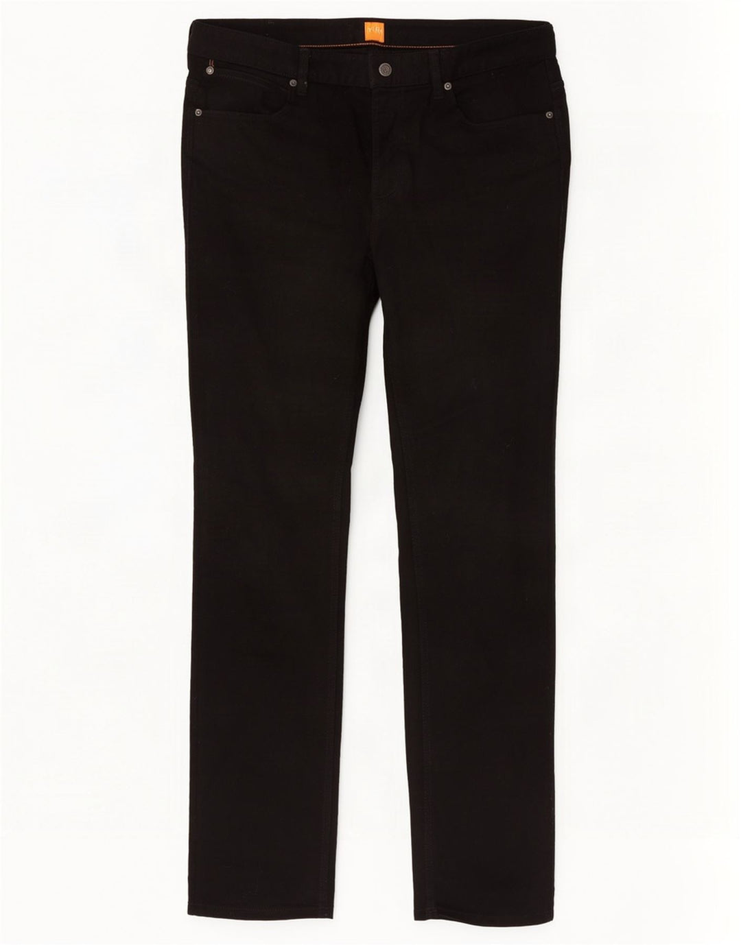 Hugo Boss Mens Slim Jeans W36 L36 Black Cotton