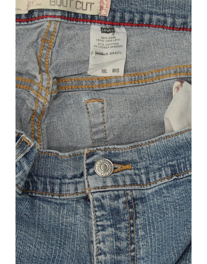 LEVI'S Womens Classic Relaxed Fit Bootcut Jeans US 16 2XL W38 L33 Blue Vintage Levi's and Second-Hand Levi's from Messina Hembry 
