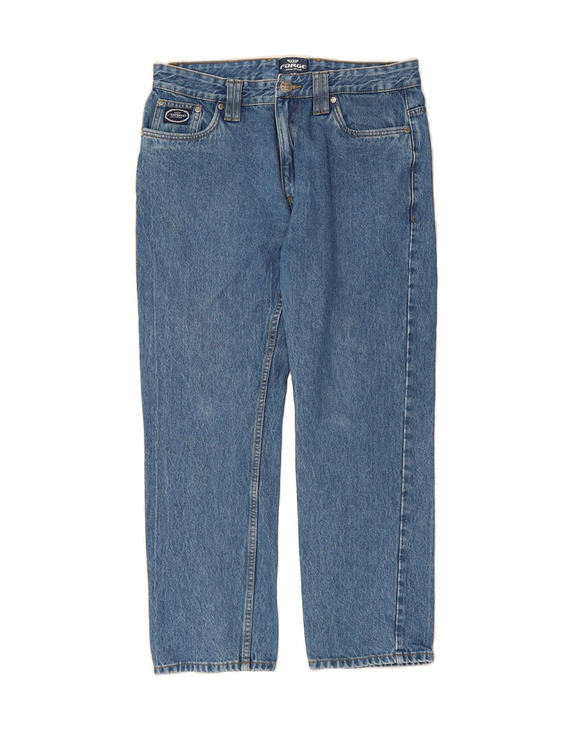 FORGE Mens Straight Jeans W34 L28  Blue Cotton Vintage Forge and Second-Hand Forge from Messina Hembry 