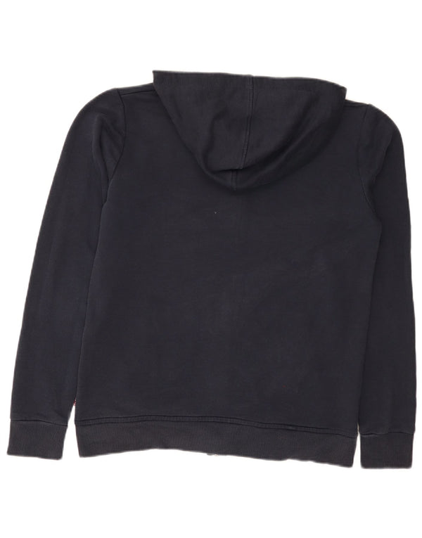 Levi's Boys Graphic Zip Hoodie Sweater 15-16 Years Navy Blue Cotton