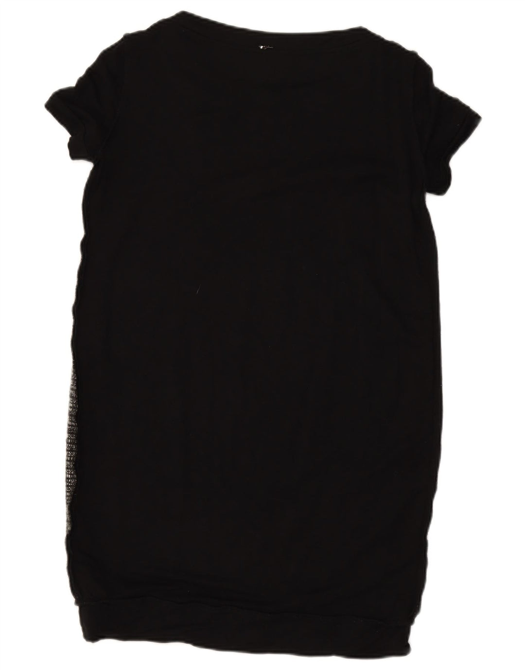 LIU JO Womens Jumper Dress UK 12 Medium Black Check