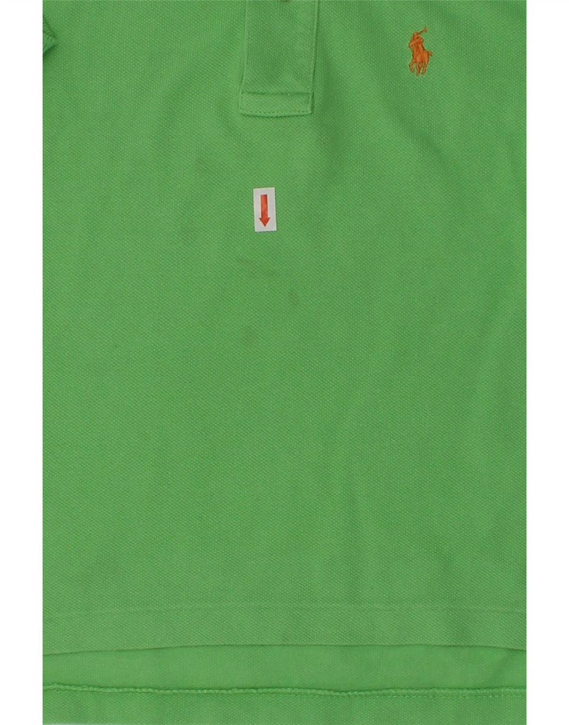 POLO RALPH LAUREN Boys Polo Shirt 2-3 Years Green Cotton | Vintage Polo Ralph Lauren | Thrift | Second-Hand Polo Ralph Lauren | Used Clothing | Messina Hembry 