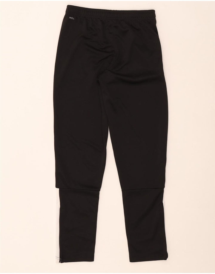 Puma Boys Tracksuit Trousers 13-14 Years Black Colourblock Polyester