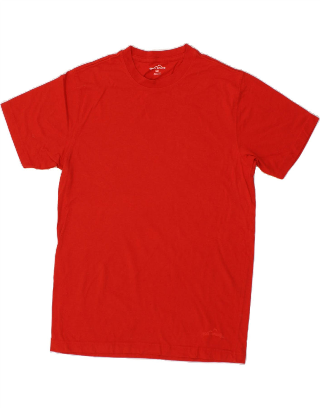 EDDIE BAUER Mens T-Shirt Top Medium Red Cotton Vintage Eddie Bauer and Second-Hand Eddie Bauer from Messina Hembry 