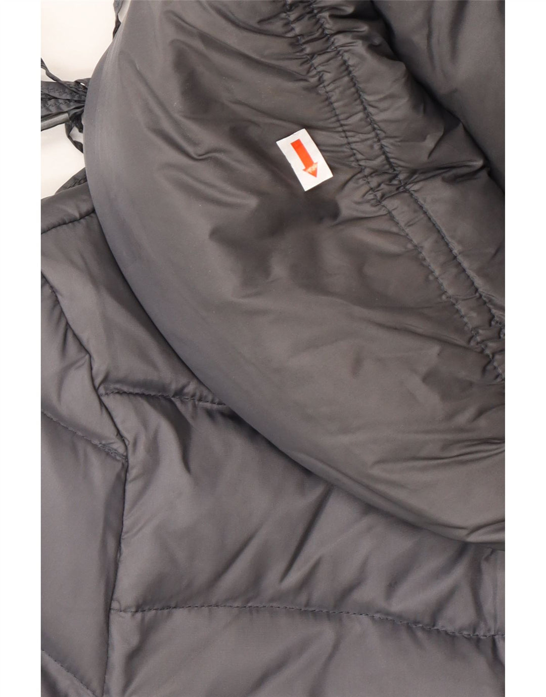 GUESS Womens Padded Coat UK 6 XS Grey Polyester