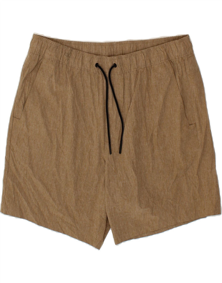 EDDIE BAUER Mens Big & Tall Swimming Shorts XL  Brown Polyester Vintage Eddie Bauer and Second-Hand Eddie Bauer from Messina Hembry 