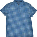 BANANA REPUBLIC Mens Standard Fit Polo Shirt Small Blue Argyle/Diamond | Vintage | Thrift | Second-Hand | Used Clothing | Messina Hembry 