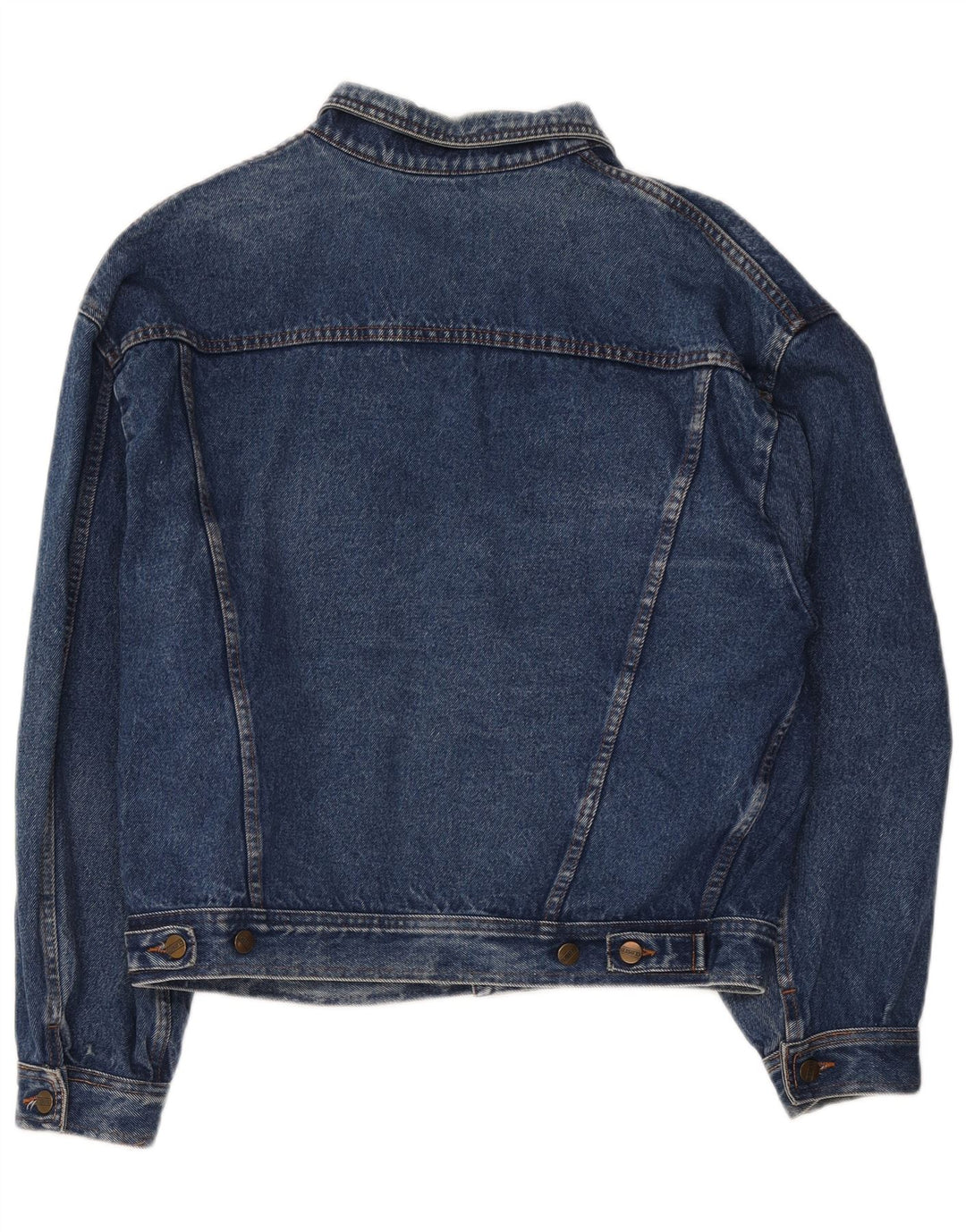 Vintage Mens Denim Jacket IT 52 XL Blue Cotton