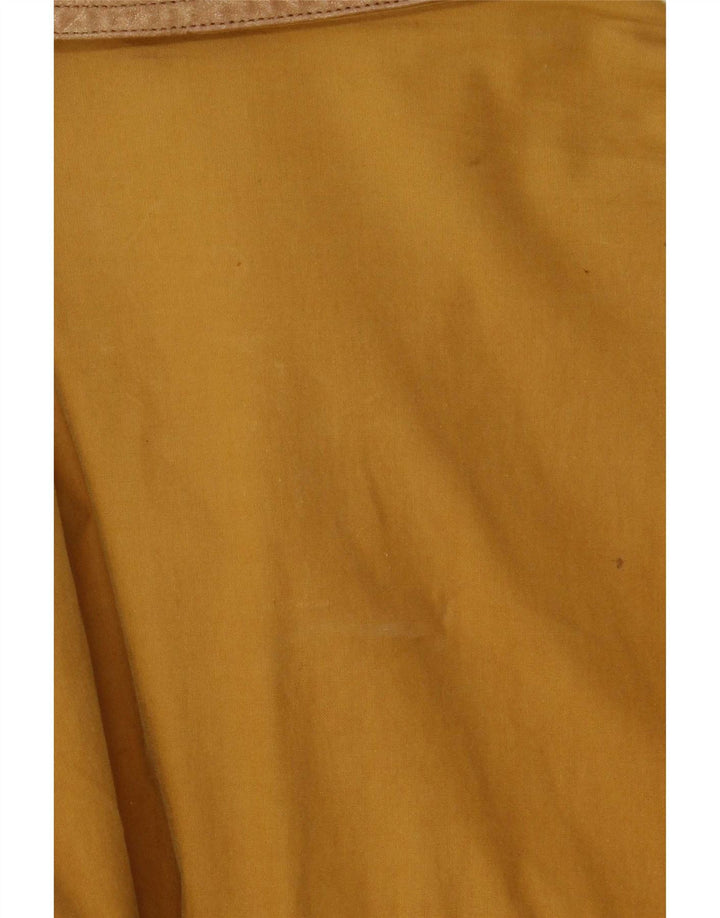 Ciao Mens Bomber Jacket IT 50 Large Yellow Cotton Classic