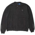 Adidas Mens Tracksuit Top Jacket XL Black Cotton
