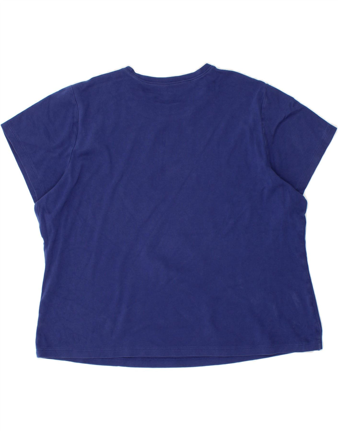 L.L.BEAN Womens Oversized T-Shirt Top UK 18 XL Navy Blue Vintage L.L.Bean and Second-Hand L.L.Bean from Messina Hembry 