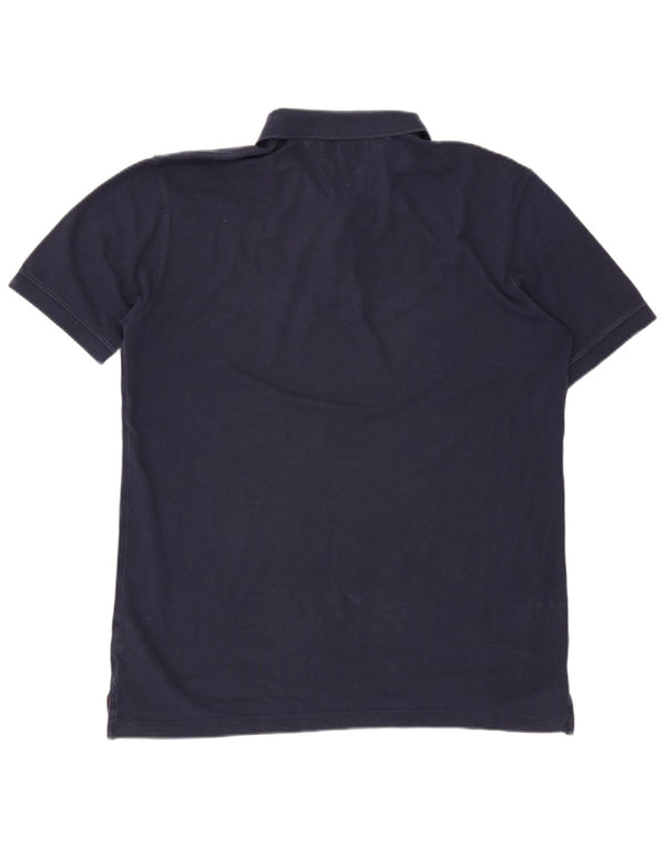 Tommy Hilfiger Mens Regular Fit Polo Shirt 2XL Navy Blue Cotton