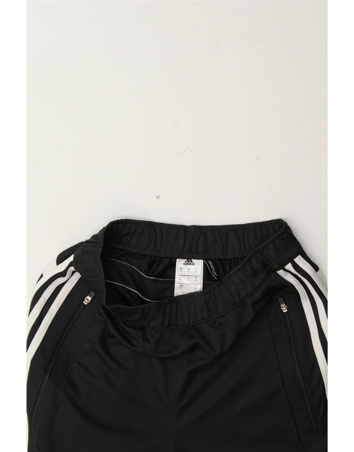 ADIDAS Womens Climacool Tracksuit Trousers UK 10 Small  Black Polyester Vintage Adidas and Second-Hand Adidas from Messina Hembry 