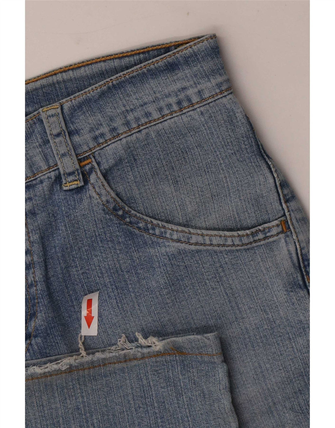 Levi's Womens Flare Flared Jeans W26 L27 Blue Cotton