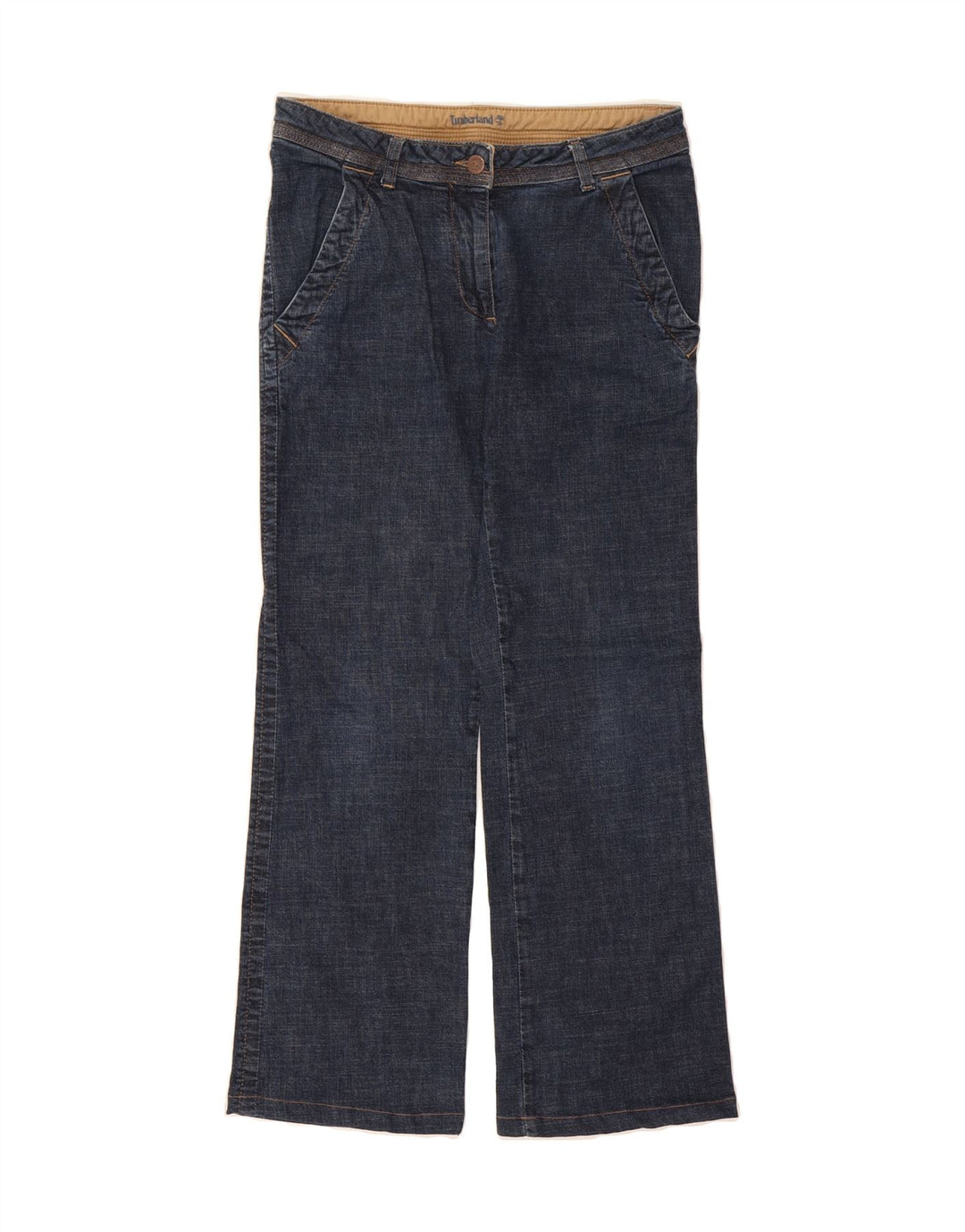 TIMBERLAND Womens Bootcut Jeans US 6 Medium W30 L29 Navy Blue Vintage Timberland and Second-Hand Timberland from Messina Hembry 