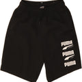 PUMA Boys Graphic Sport Shorts 13-14 Years  Black Polyester Vintage Puma and Second-Hand Puma from Messina Hembry 