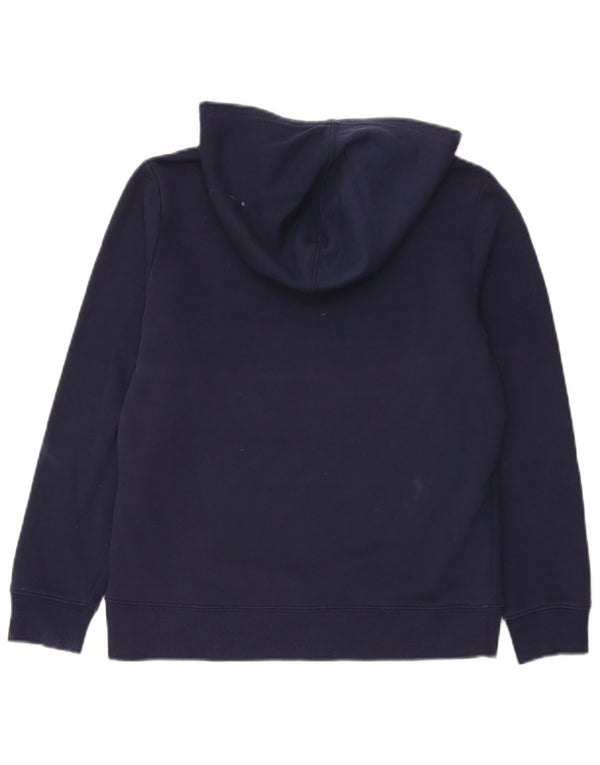 Champion Boys Graphic Hoodie Jumper 11-12 Years Large  Navy Blue Cotton