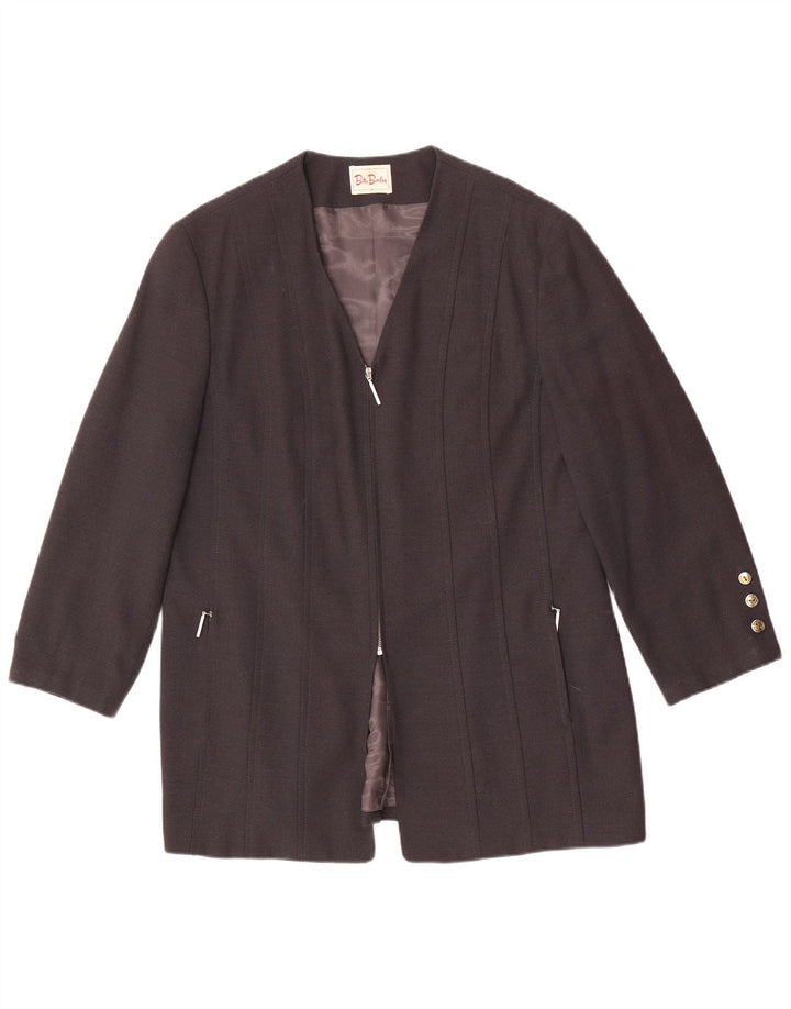 Betty Barclay Womens Blazer Jacket UK 18 XL Grey Viscose