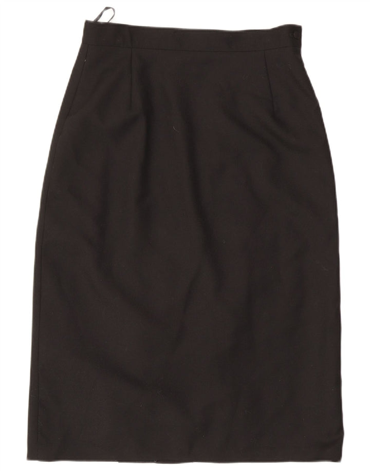 Michael H. Womens Straight Skirt UK 16 Large W32 Black