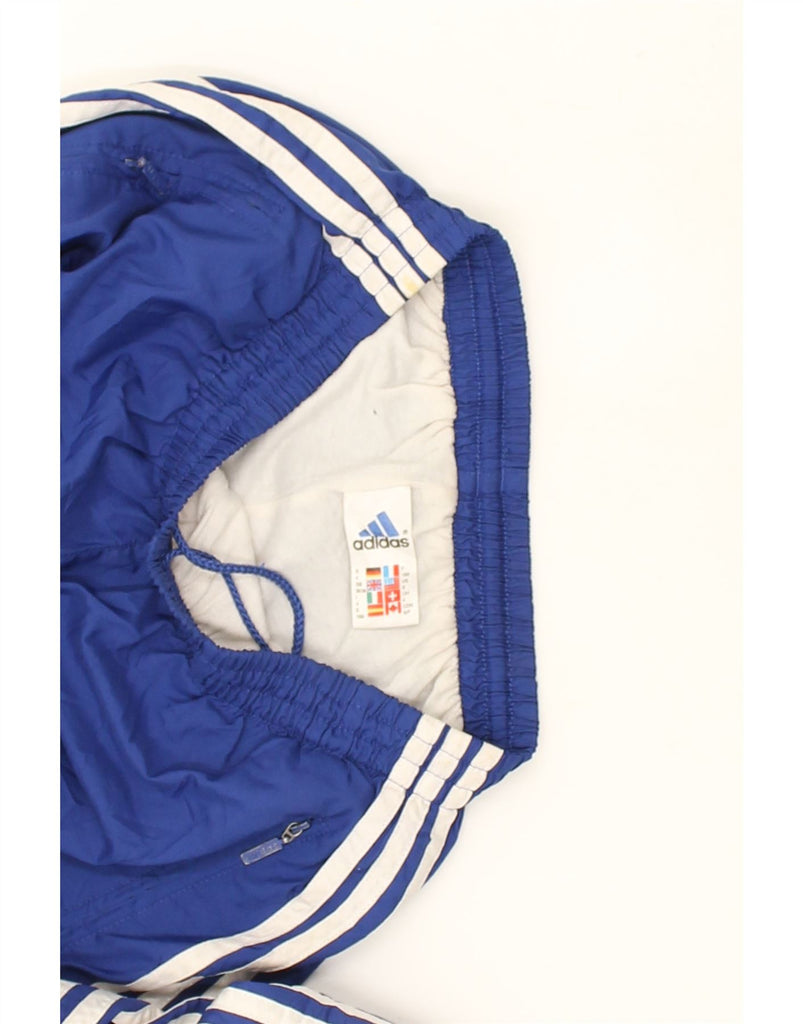 ADIDAS Mens Tracksuit Trousers Joggers UK 36/38 Small Blue | Vintage Adidas | Thrift | Second-Hand Adidas | Used Clothing | Messina Hembry 