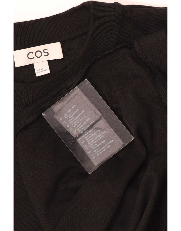 Cos Mens T-Shirt Top XS Black