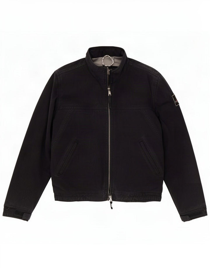 Murphy & Nye Mens Bomber Jacket UK 36 Small Navy Blue Polyester
