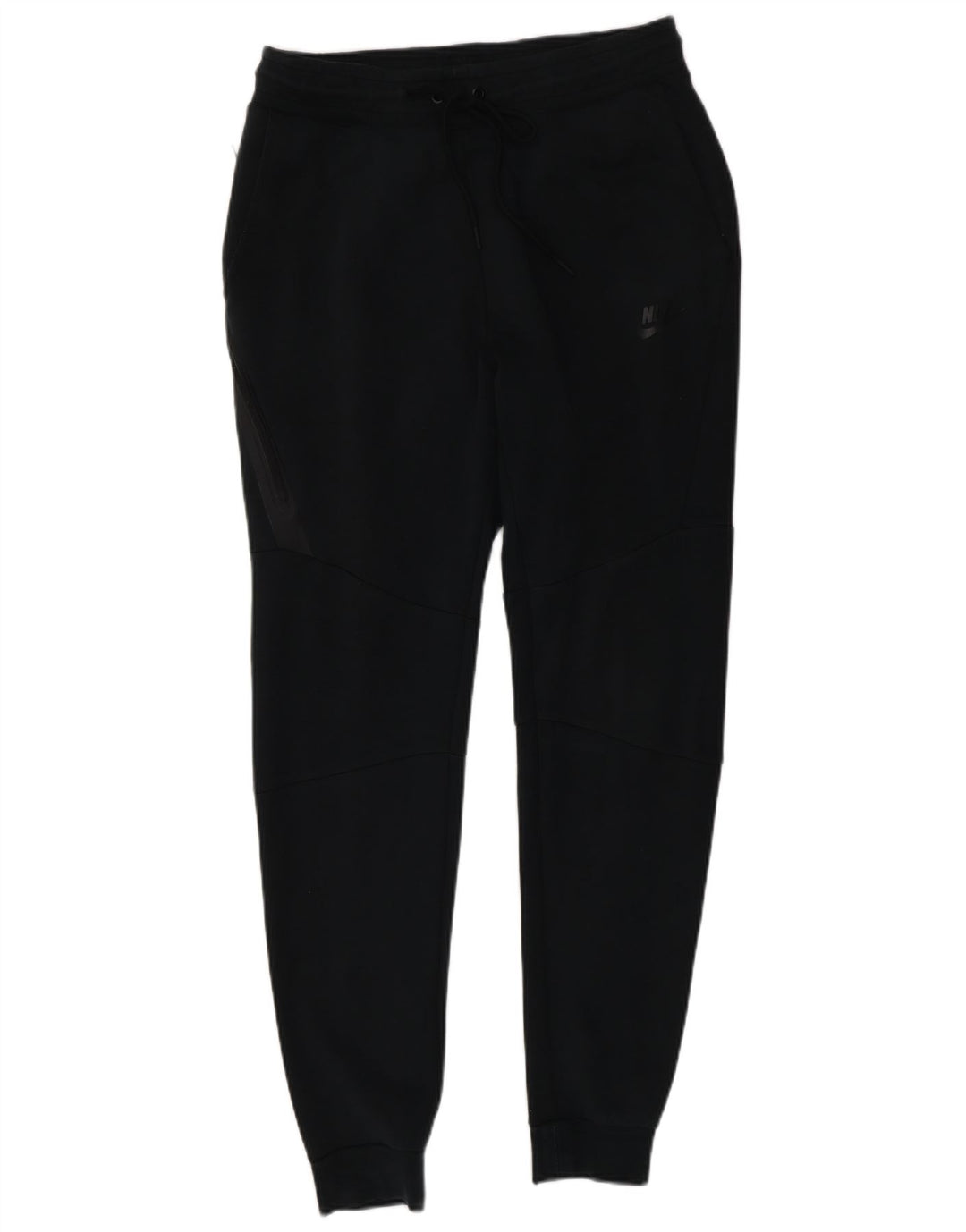Nike Mens Tracksuit Trousers Joggers Small Black Cotton
