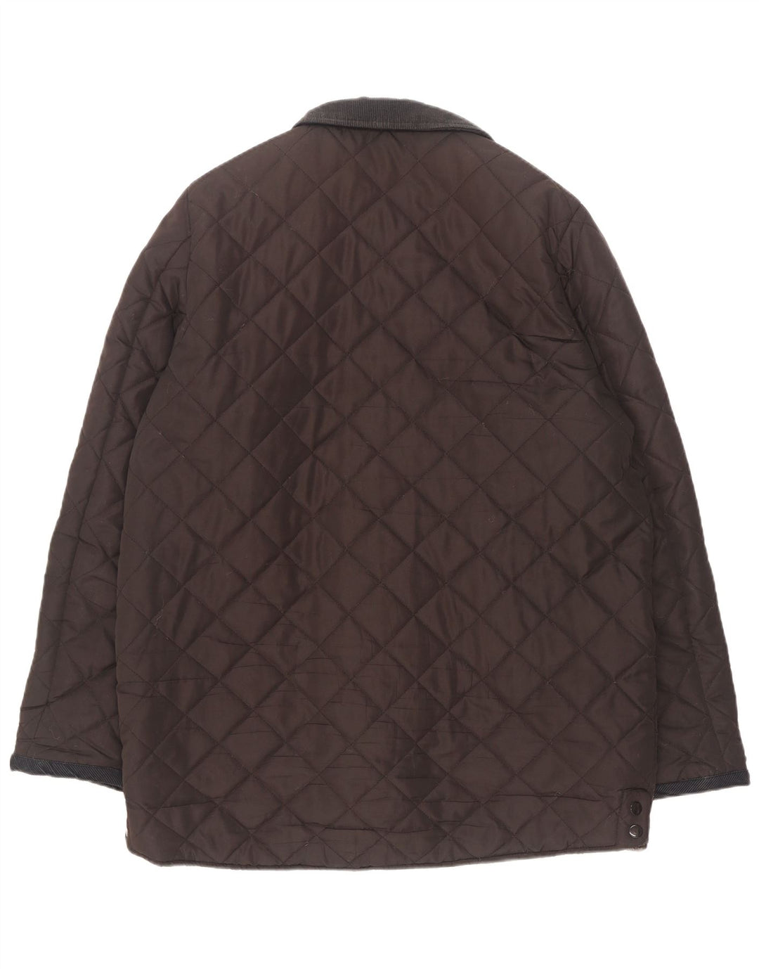 Pierre Cardin Mens Quilted Jacket UK 44 2XL Brown Polyester