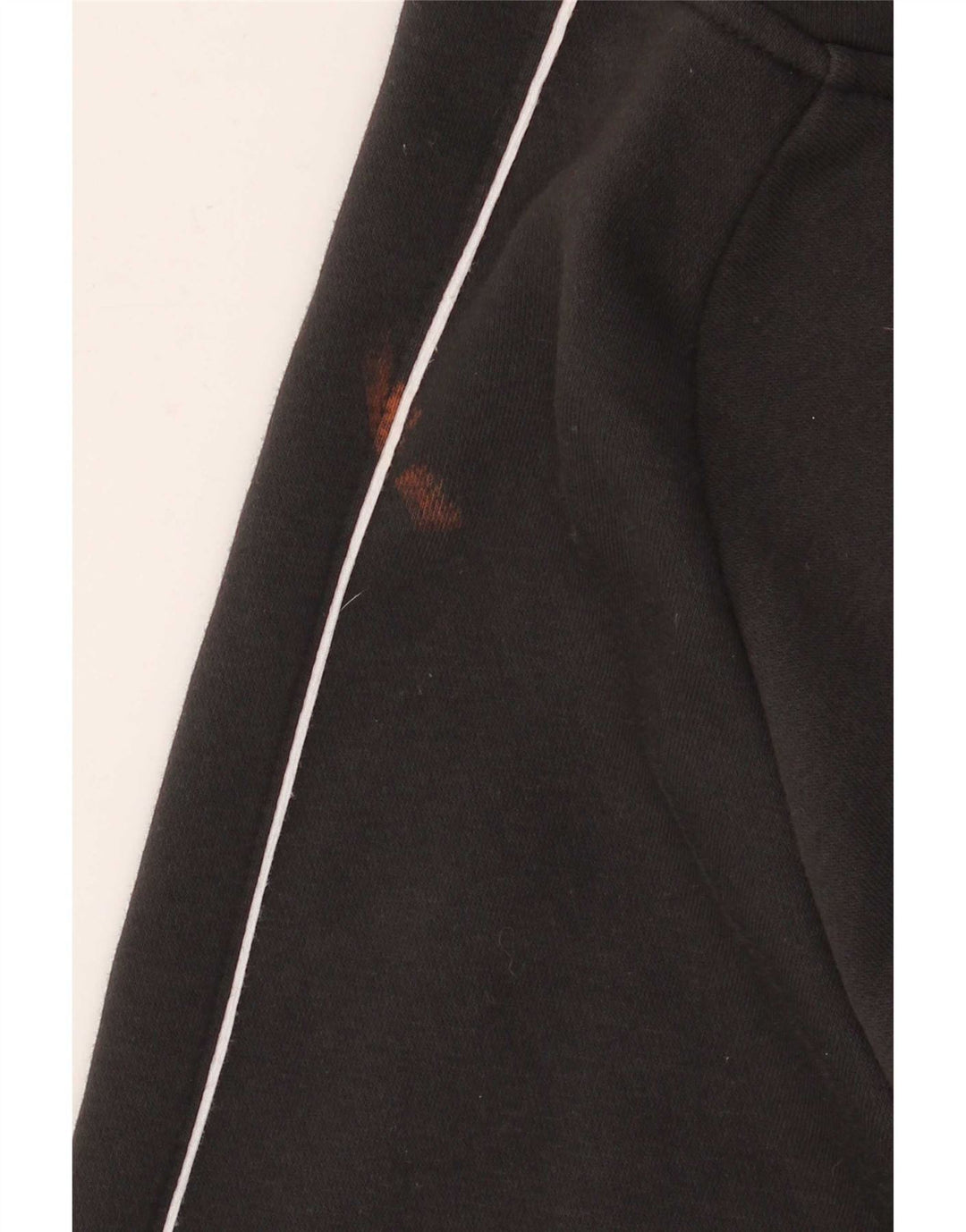 Adidas Mens Hoodie Jumper Medium Black Cotton