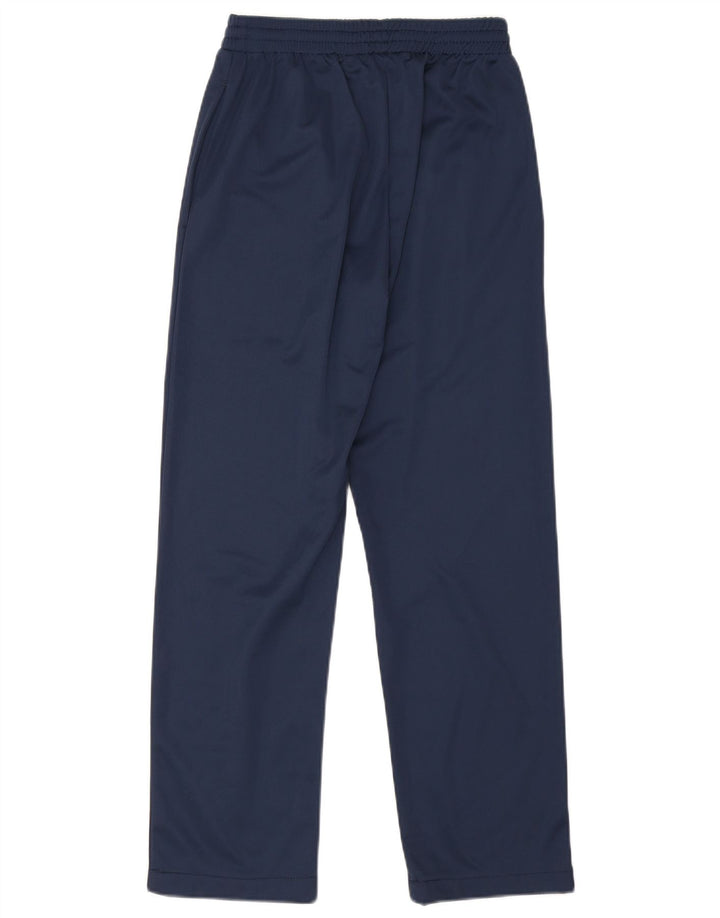 Asics Mens Tracksuit Trousers Small Navy Blue Polyester