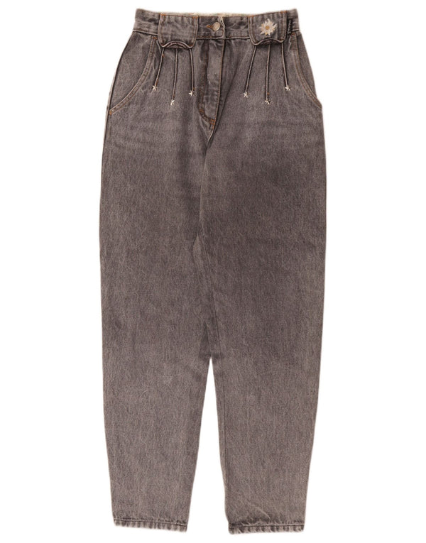 Cappopera Womens Tapered Jeans W24 L27 Grey Cotton