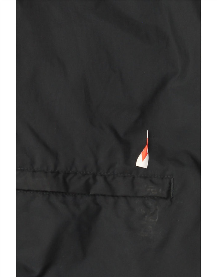 Champion Mens Hooded Rain Jacket UK 42 XL Black Polyamide