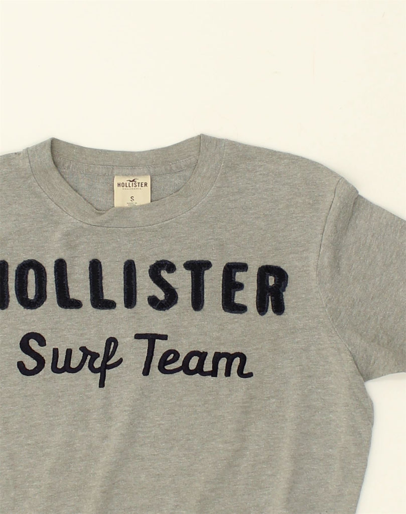 HOLLISTER Hombre Graphic T shirt Top Small Gris Algodon Ropa vintage y de segunda mano online Mesina Hembry