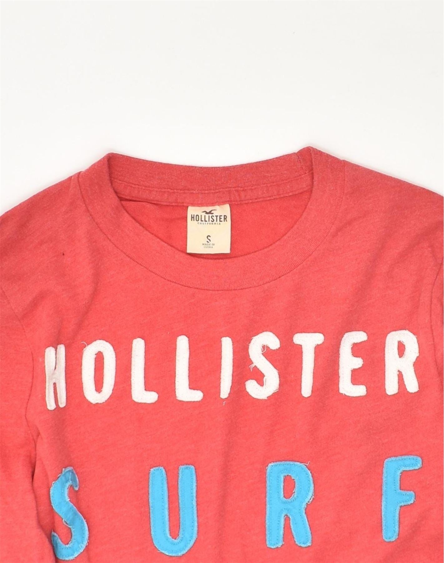 Hollister, Shirts, Hollister California Shirt Mens S Graphic Long Sleeve  Surfer Cotton Navy Blue