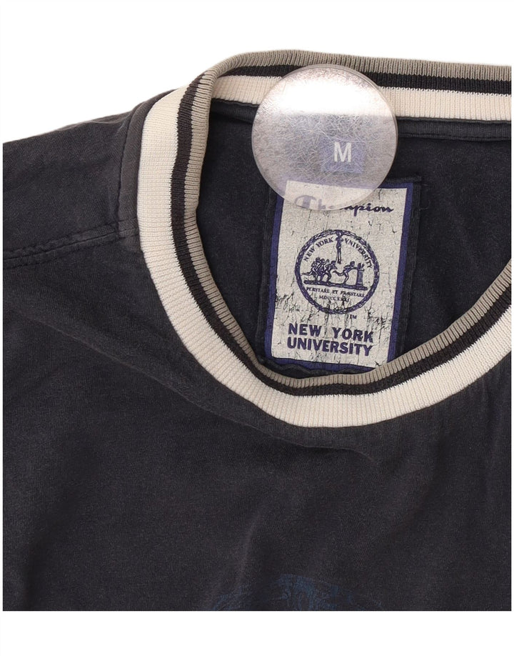 Champion Mens New York University Graphic Vest Top Medium Navy Blue