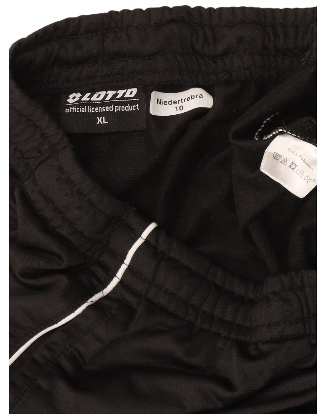 Lotto Mens Tracksuit Trousers XL  Black Polyester